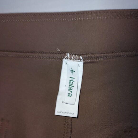 Halara High Waisted Button Multiple Pockets Straight Leg Casual Pants Size XL - Picture 9 of 11